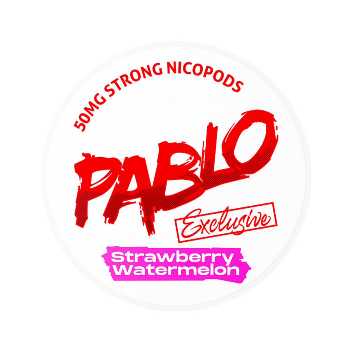Can of Pablo Exclusive Strawberry Watermelon – Nicotine Pouch
