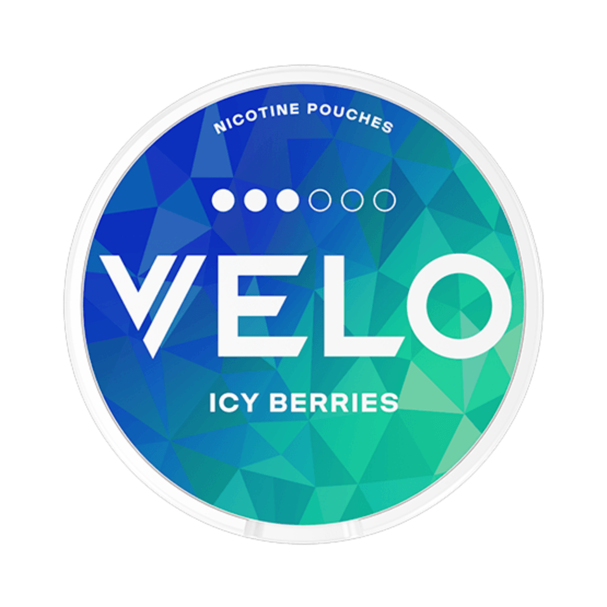 Can of VELO Icy Berries - Nicotine Pouches
